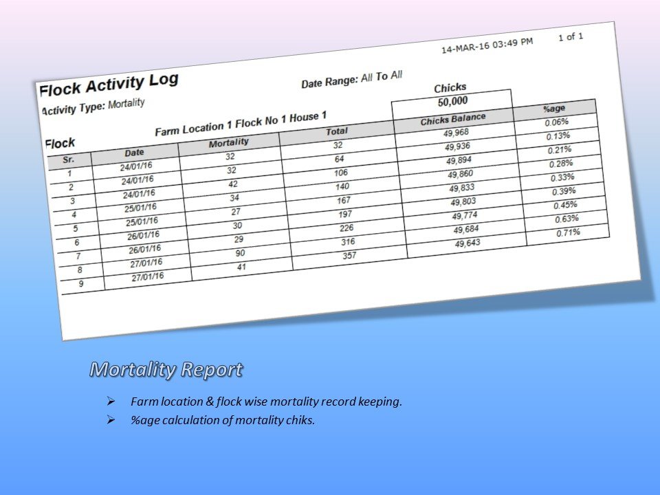 Activit Log Print